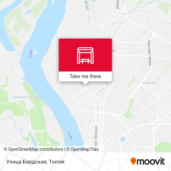 Улица Бердская map