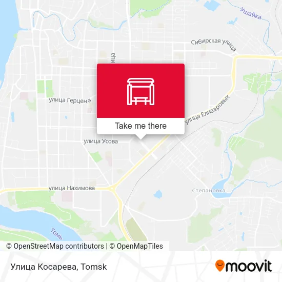 Улица Косарева map