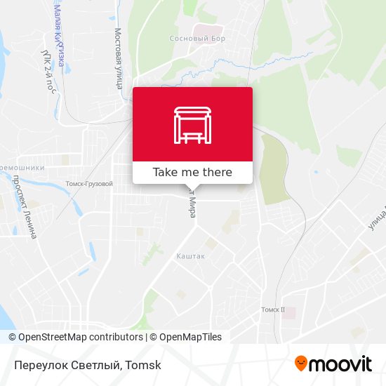 Переулок Светлый map