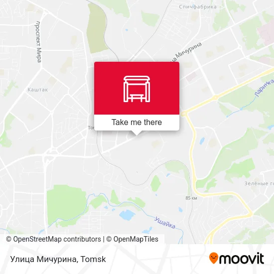 Улица Мичурина map