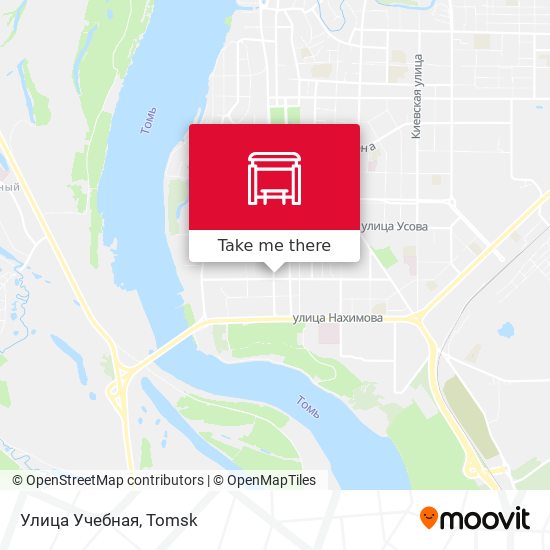 Улица Учебная map