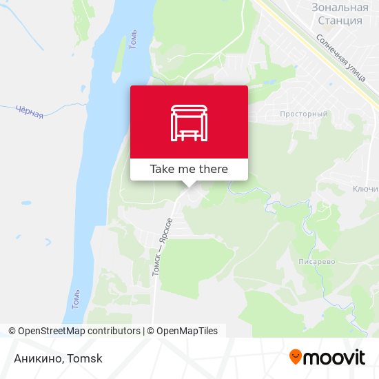 Аникино map