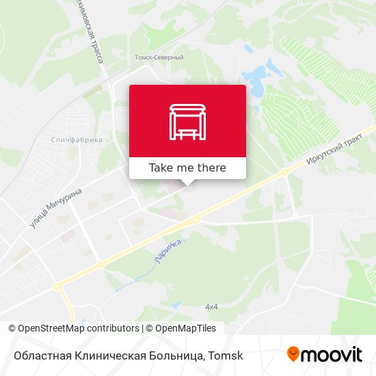 Областная Клиническая Больница map