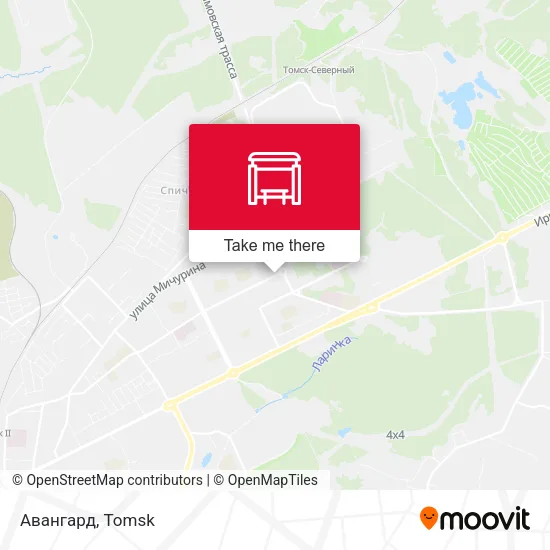 Авангард map