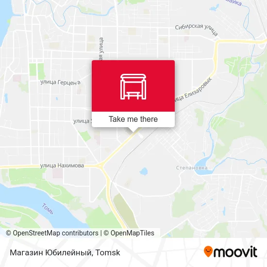 Магазин Юбилейный map