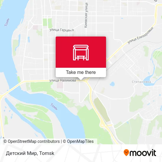 Детский Мир map