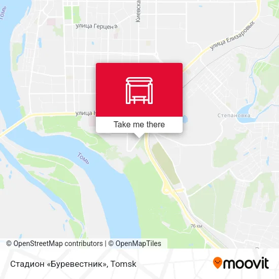 Стадион «Буревестник» map