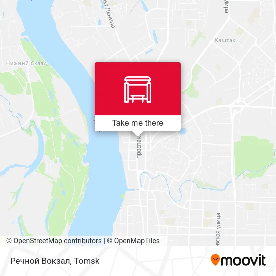 Речной Вокзал map