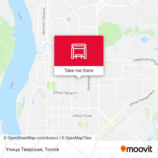 Улица Тверская map