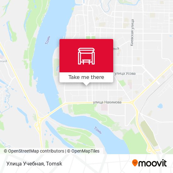 Улица Учебная map