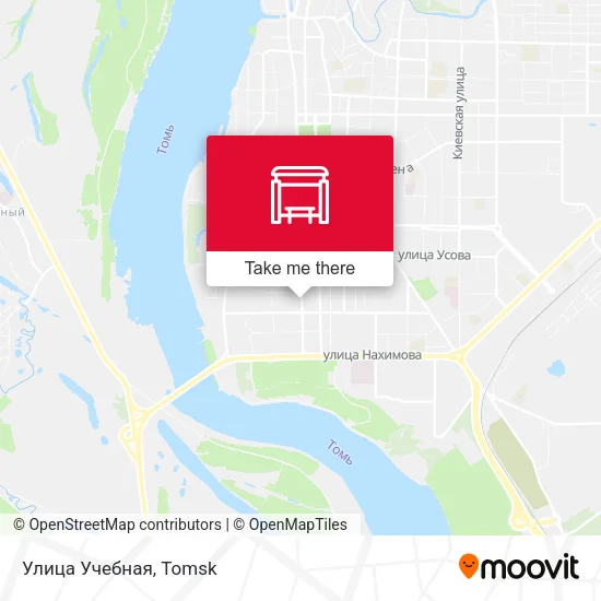Улица Учебная map