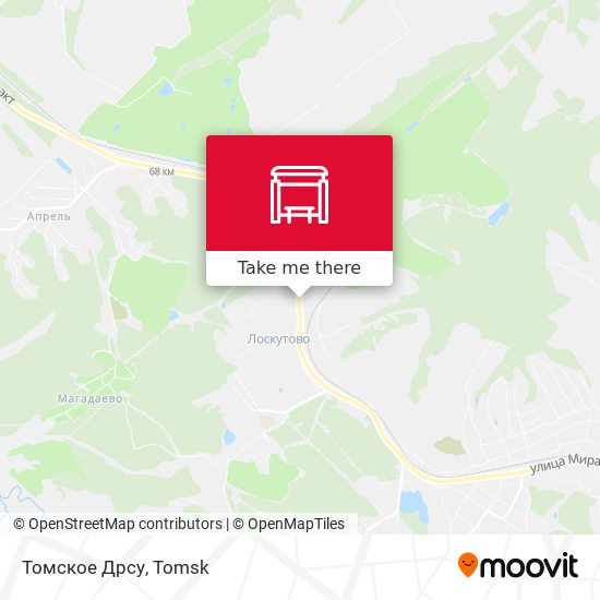 Томское Дрсу map