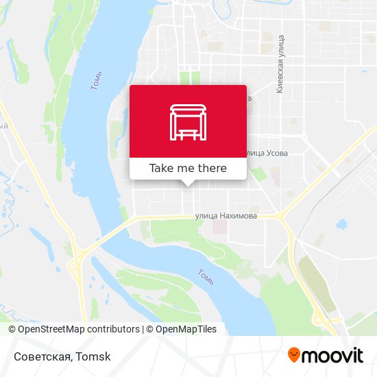 Советская map