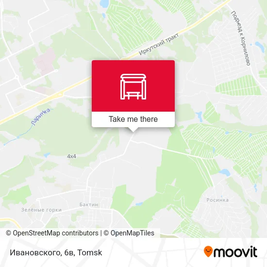 Ивановского, 6в map