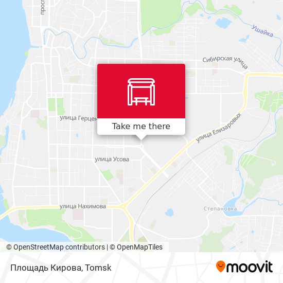 Площадь Кирова map