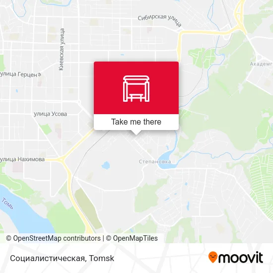 Социалистическая map