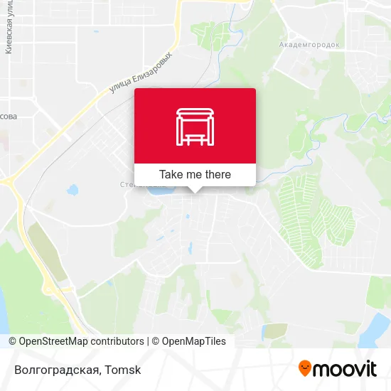 Волгоградская map