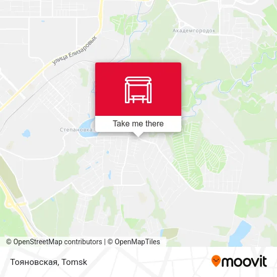 Тояновская map