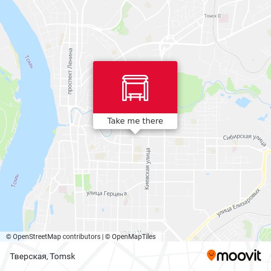 Тверская map