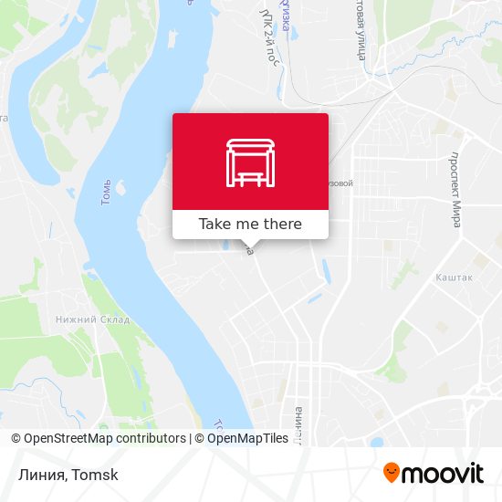 Линия map