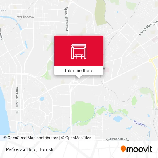 Рабочий Пер. map