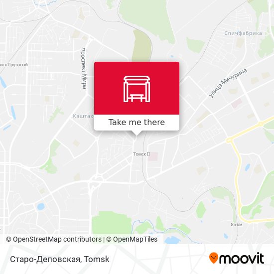 Старо-Деповская map