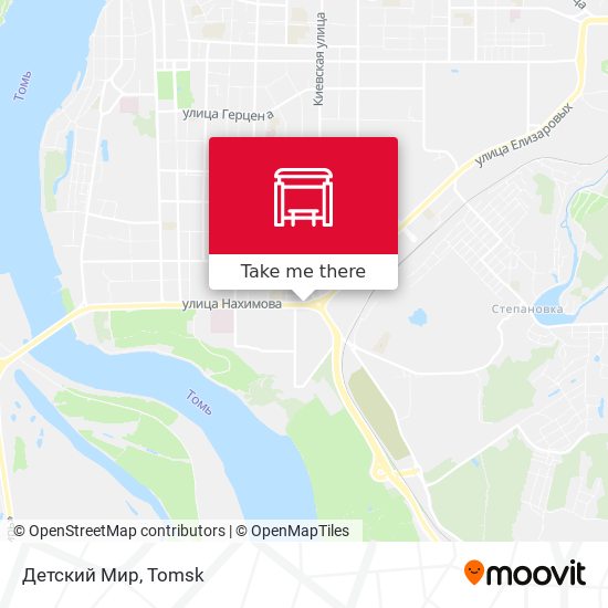Детский Мир map