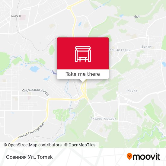 Осенняя Ул. map