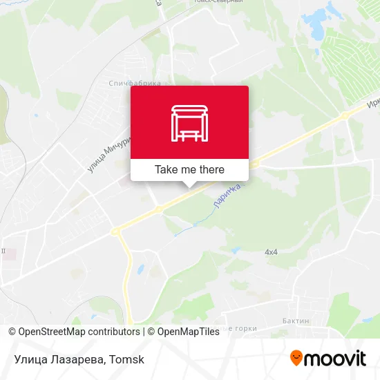 Улица Лазарева map