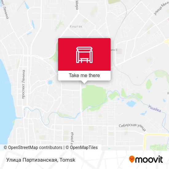 Улица Партизанская map