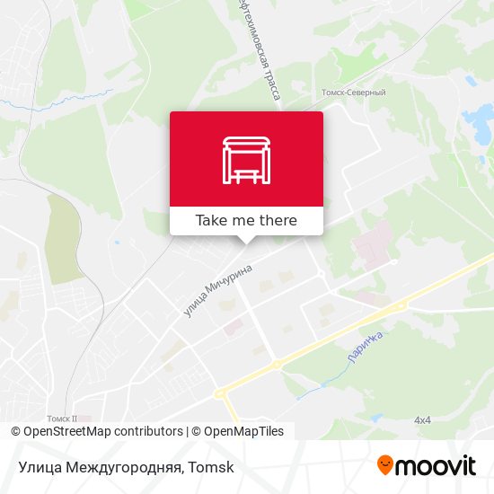 Улица Междугородняя map