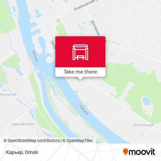 Карьер map