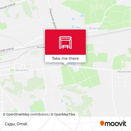 Сады map