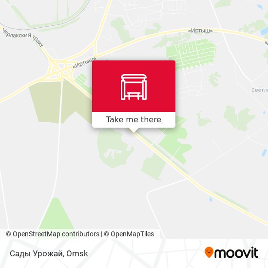 Сады Урожай map