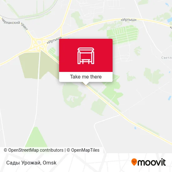 Сады Урожай map
