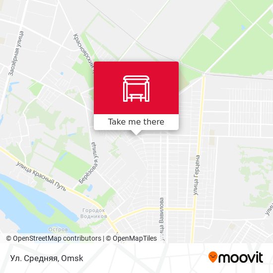 Ул. Средняя map