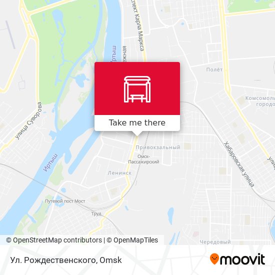 Ул. Рождественского map