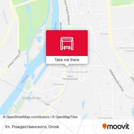 Ул. Рождественского map
