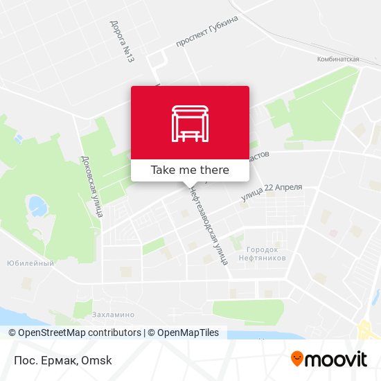 Пос. Ермак map