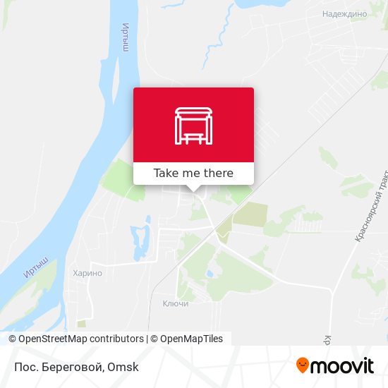 Пос. Береговой map