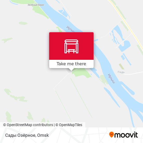 Сады Озёрное map