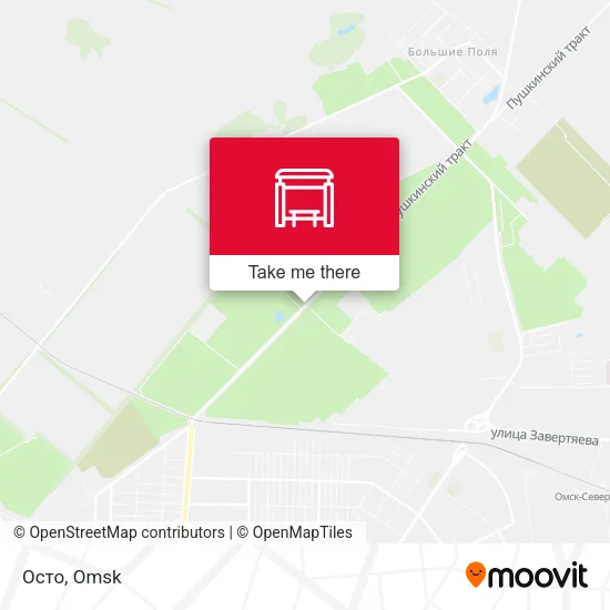 Осто map
