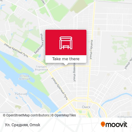 Ул. Средняя map