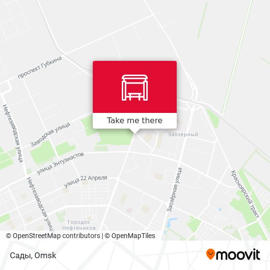 Сады map