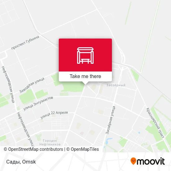 Сады map