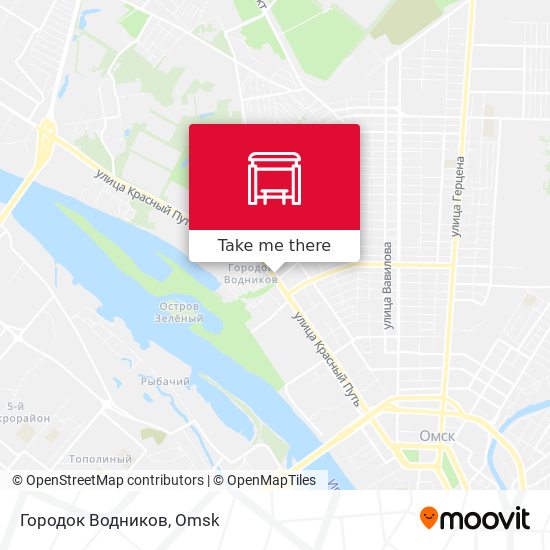 Городок Водников map