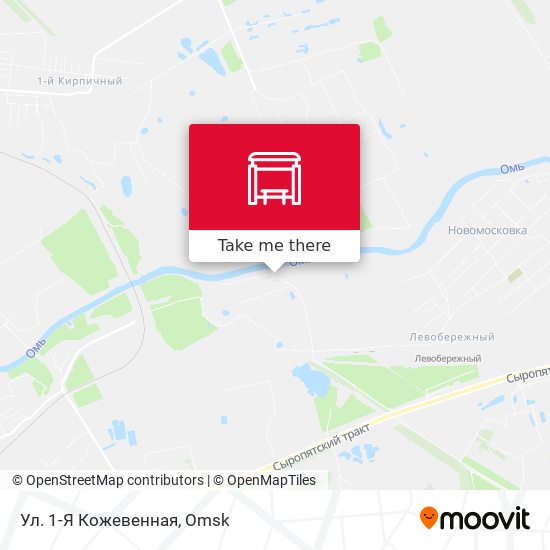Ул. 1-Я Кожевенная map