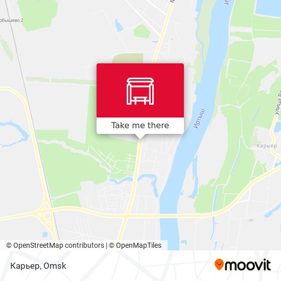 Карьер map