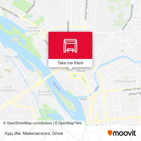 Кдц Им. Маяковского map