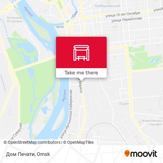 Дом Печати map